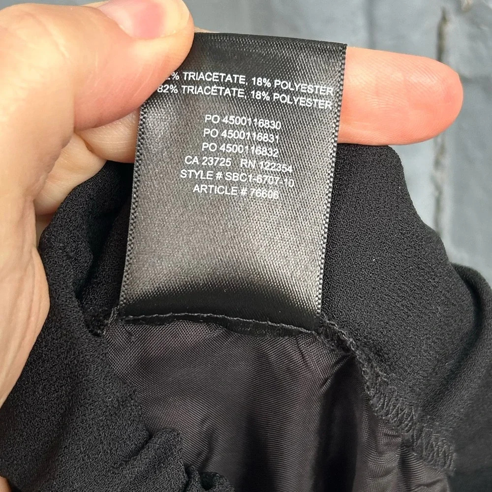 Babaton Black Crepe Serif Pant, size XL - Picture 11 of 12